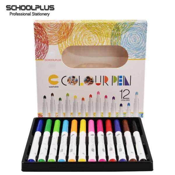 China manufacture water based color brush pen color marker pen